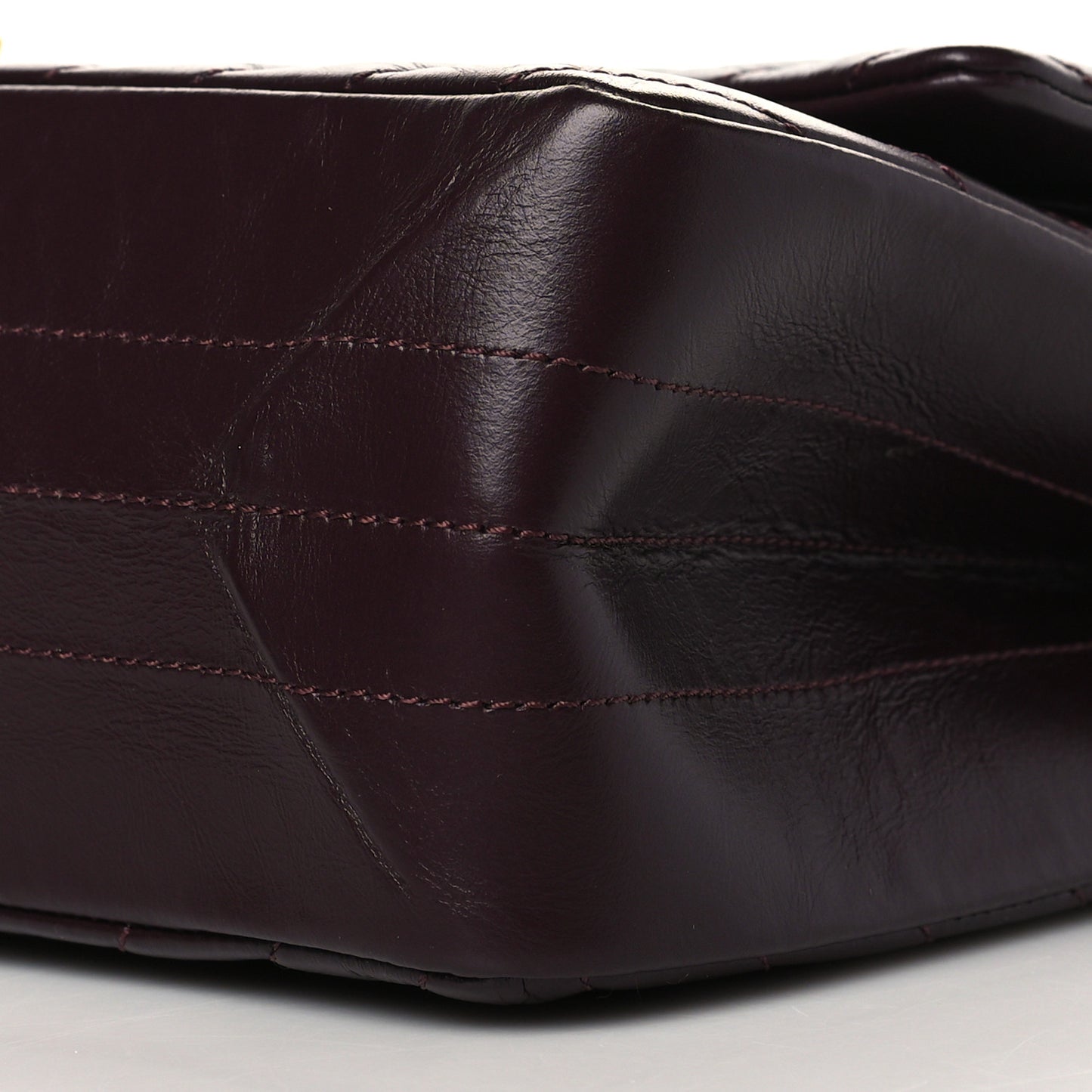 Aged Calfskin Chevron Quilted 2.55 Reissue 226 Flap Burgundy