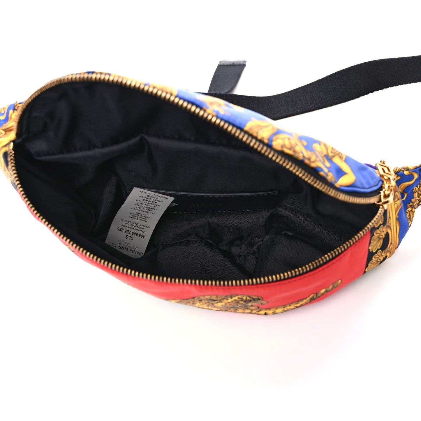 Nylon Medusa Belt Bag Black Multicolor