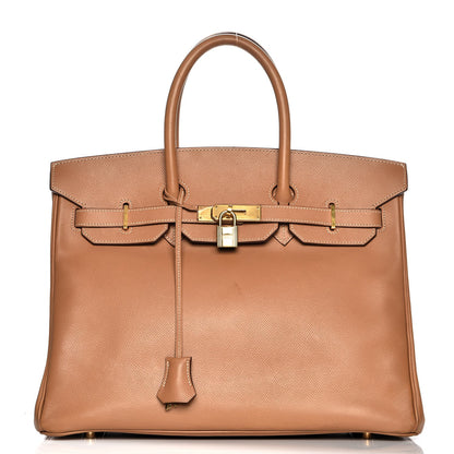 Hermes Courchevel Birkin 35 Naturelle 1 of 35