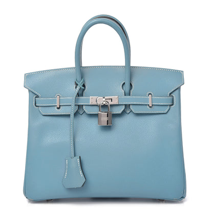 Hermes Epsom Birkin 25 Bleu Jean 1 of 18