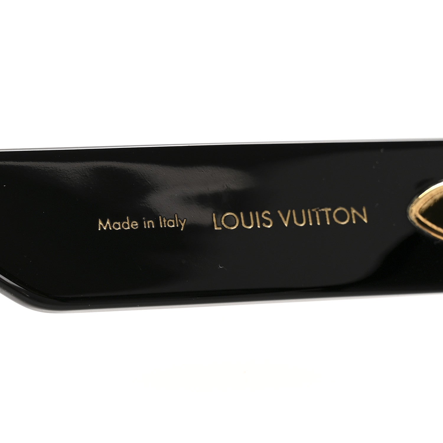 Louis Vuitton Acetate Sunglasses Z1996E Black 5 of 8