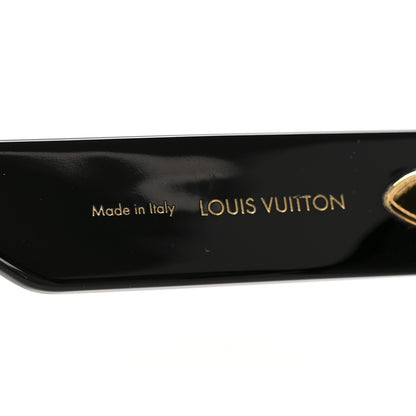 Louis Vuitton Acetate Sunglasses Z1996E Black 5 of 8