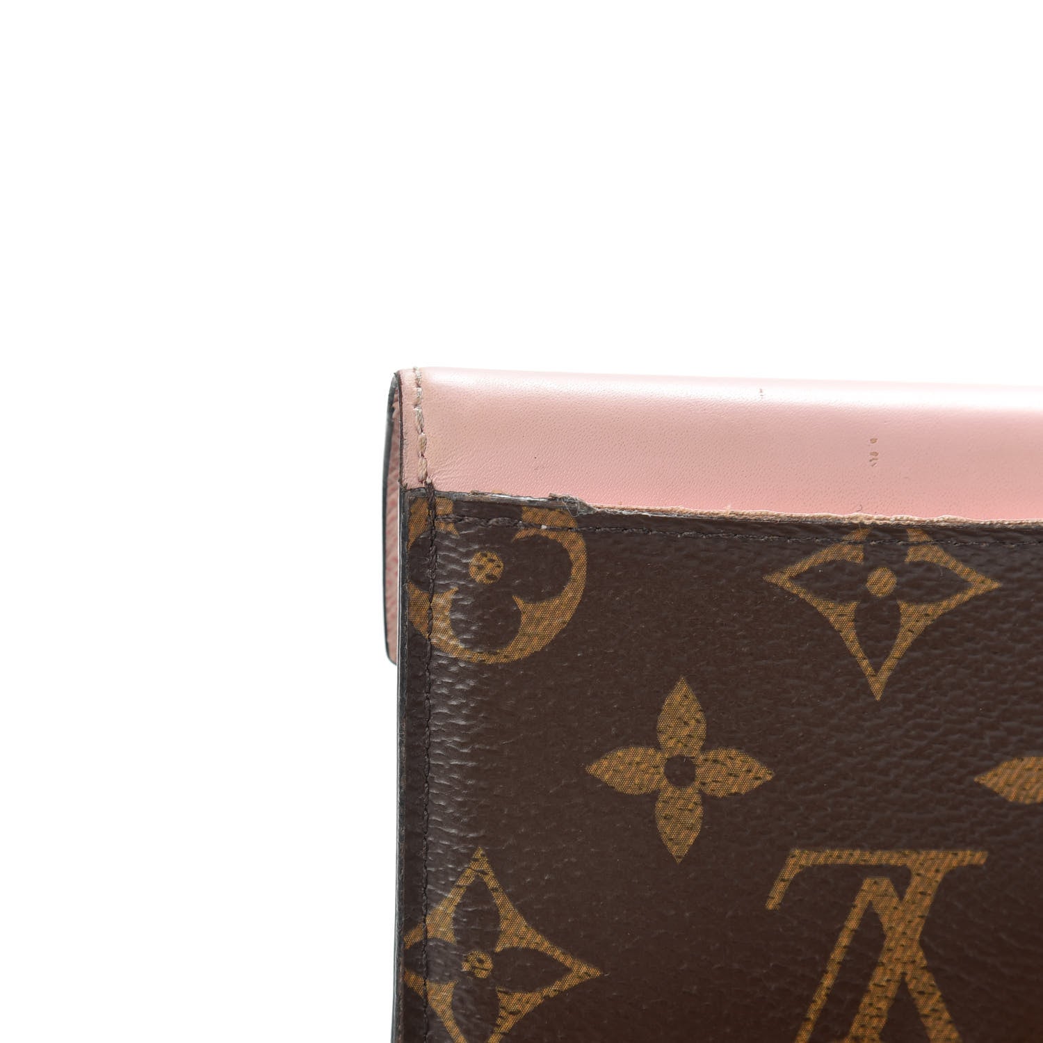 Louis Vuitton Monogram Zoe Wallet Rose Ballerine 8 of 11