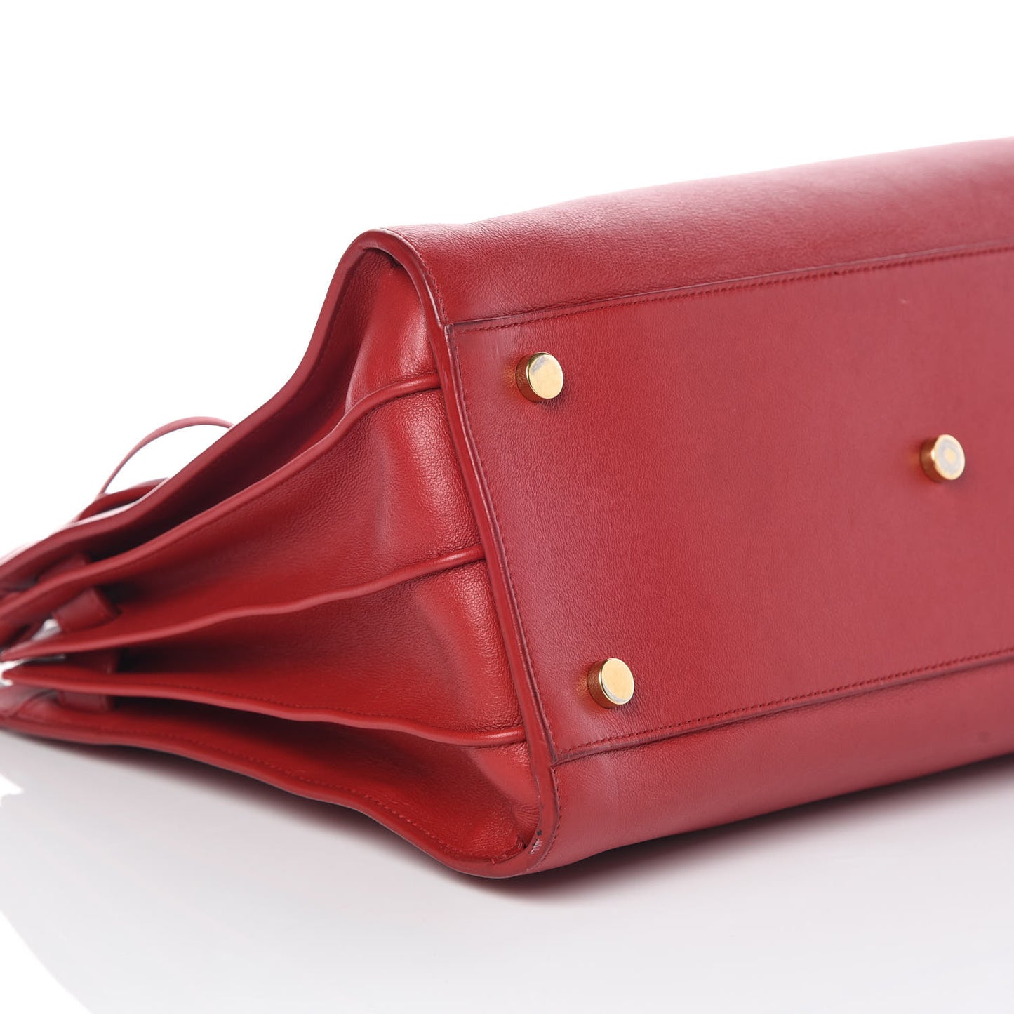 Calfskin Small Sac De Jour Lipstick Red