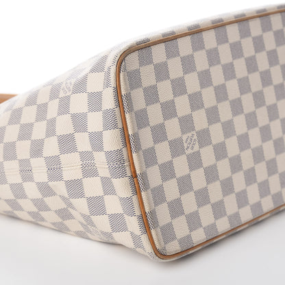 Louis Vuitton Damier Azur Saleya MM 5 of 10