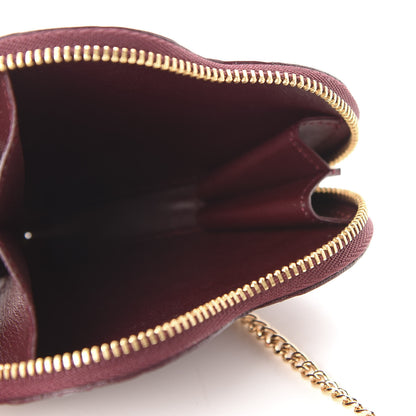 Louis Vuitton Vernis Coeur Heart Coin Purse Rouge Fauviste 5 of 6
