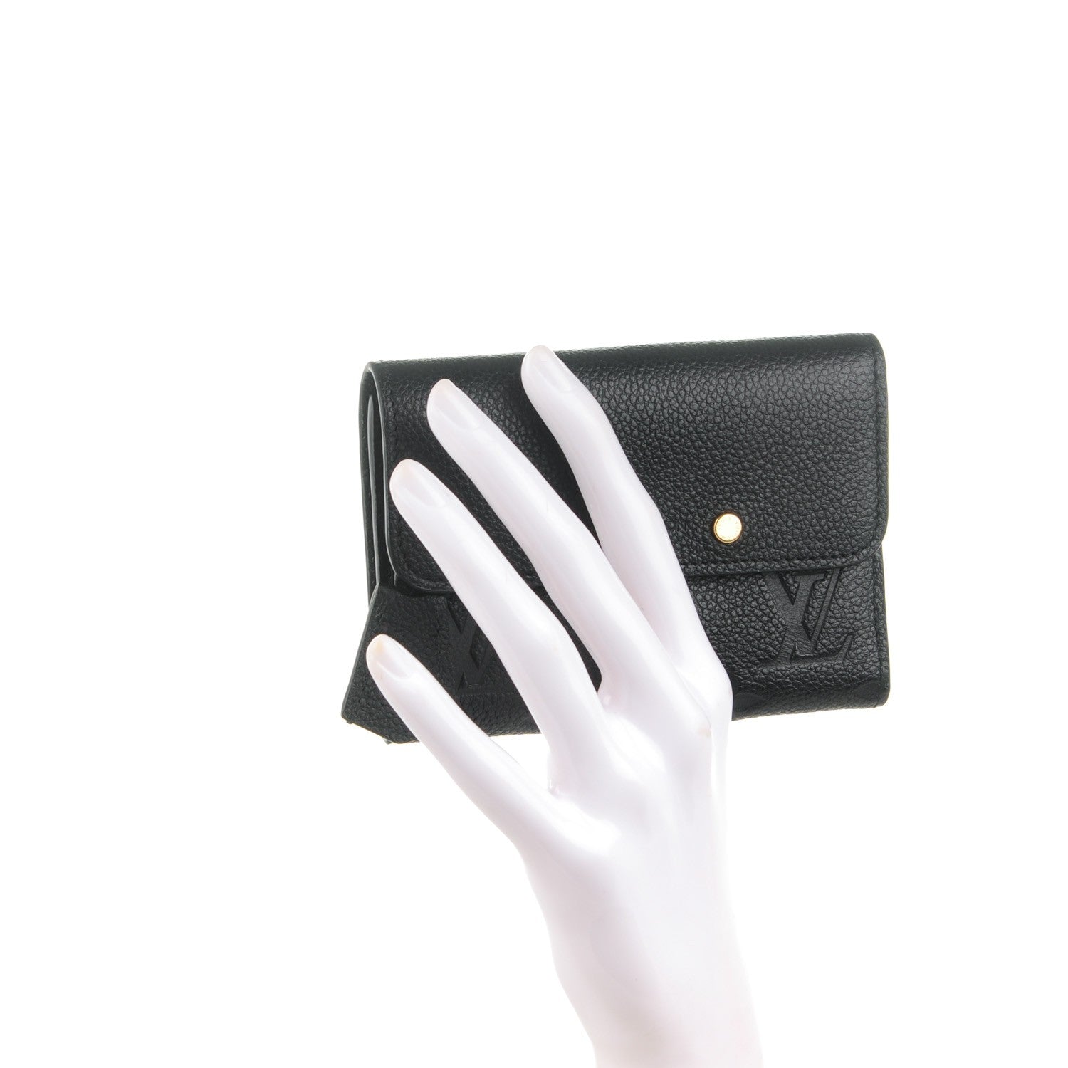 Louis Vuitton Empreinte Pont-Neuf Compact Wallet Black 2 of 7