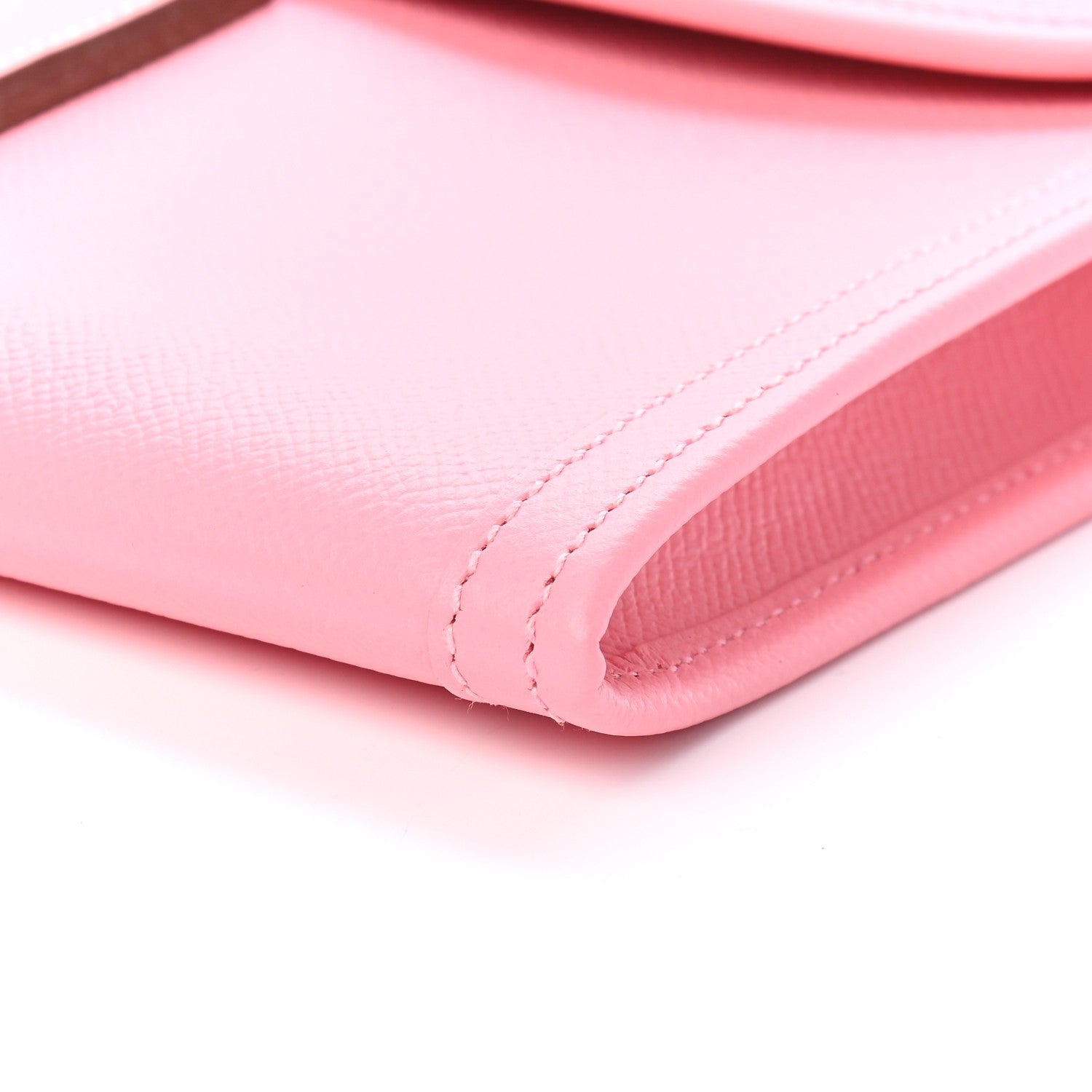Hermes Epsom Jige PM Clutch Rose Confetti 9 of 9