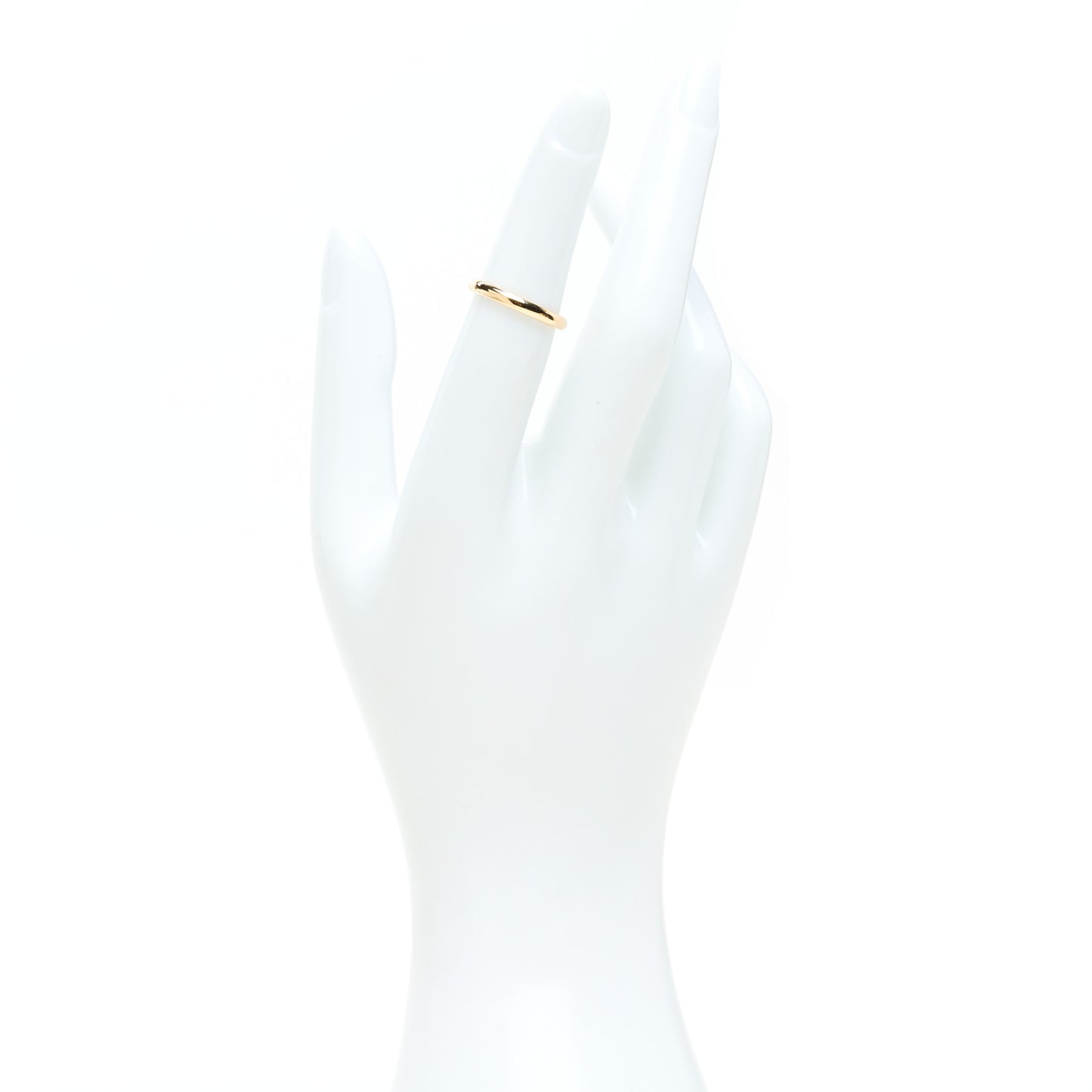 18K Yellow Gold 2.5mm 1895 Wedding Band Ring 49 5