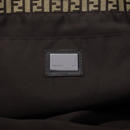 Fendi Zucchino Shopping Tote Brown 8 of 8