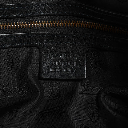 Gucci Leather Medium Babouska Boston Black 6 of 7