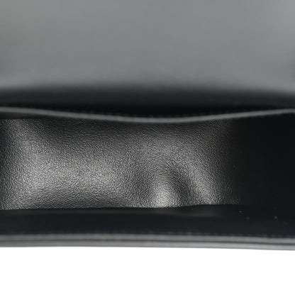 Celine Shiny Calfskin Mini Chain Claude Black 5 of 8