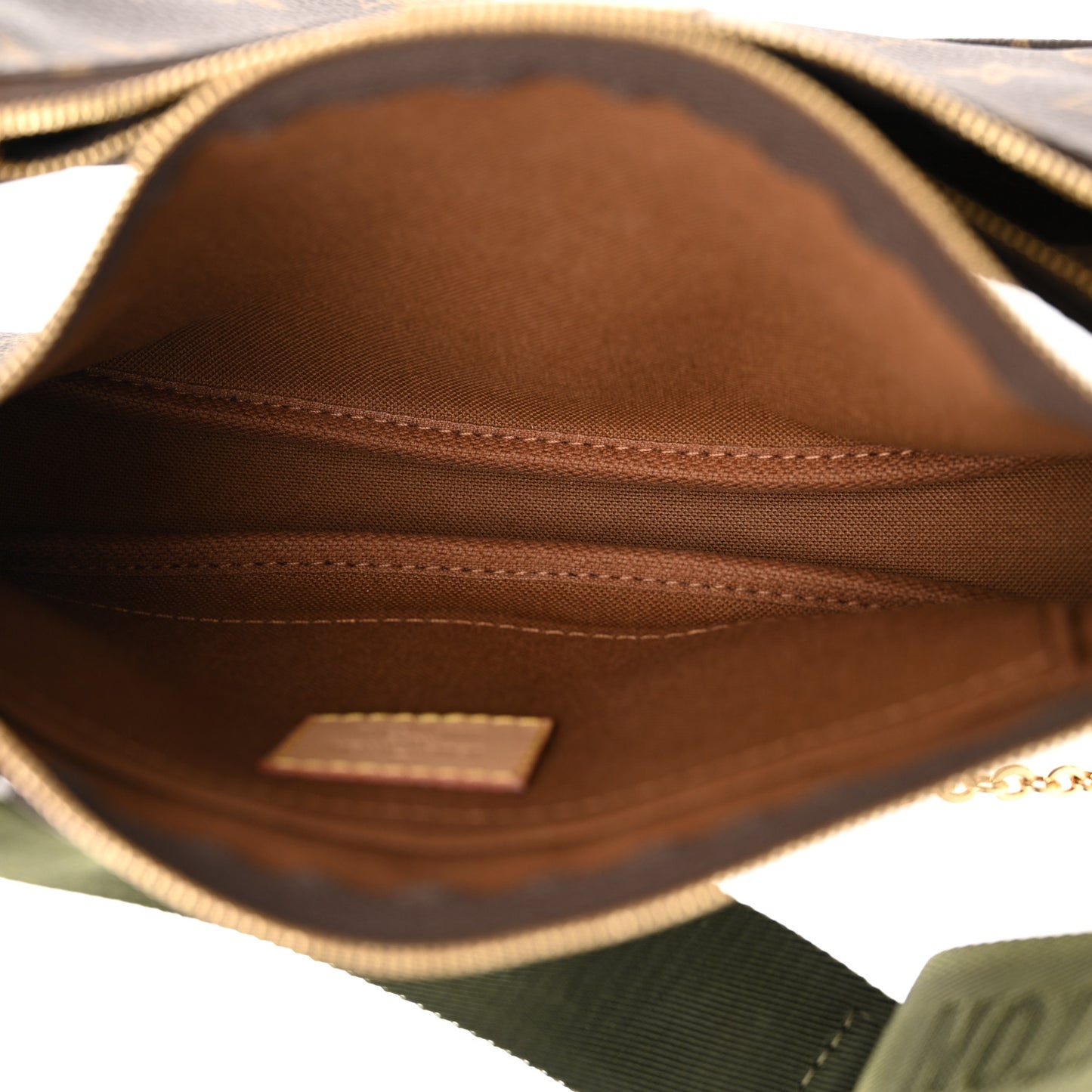 Monogram Multi Pochette Accessories Kaki