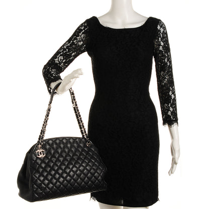 Chanel Caviar Quilted Large Just Mademoiselle Black 2 of 7