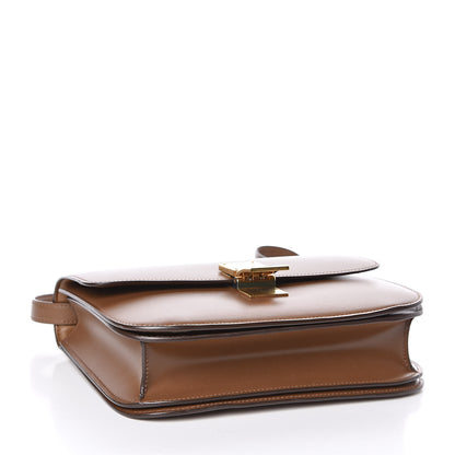 Celine Box Calfskin Medium Classic Box Flap Bag Camel 4 of 10