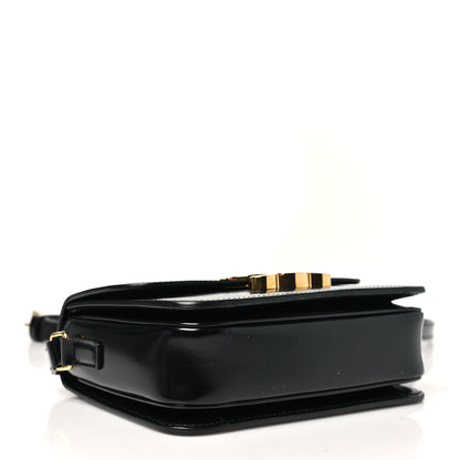 Celine Shiny Calfskin Teen Triomphe Black 4 of 10