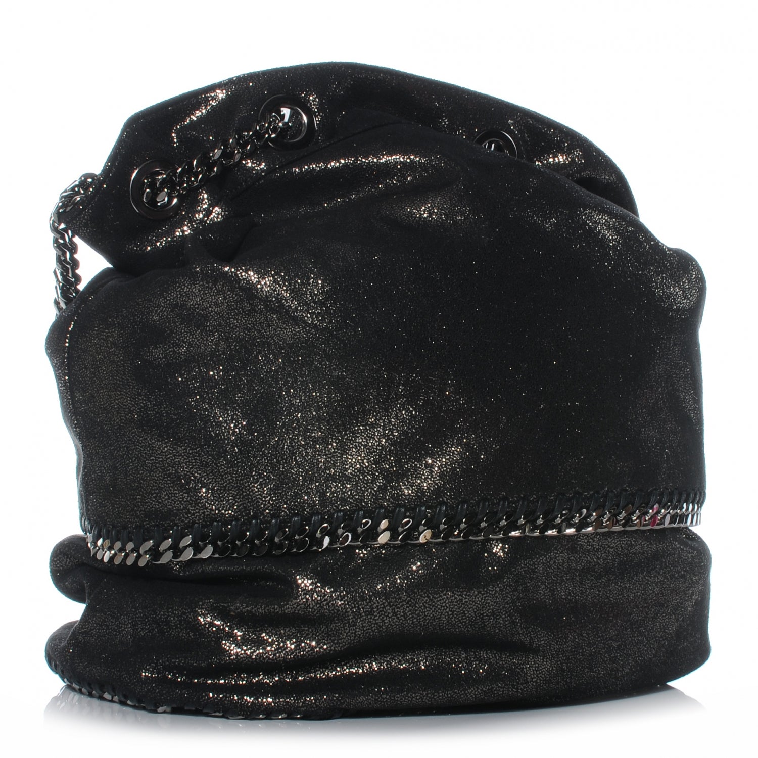 Stella McCartney Faux Leather Large Falabella Bucket Bag Ruthenium 3 of 7