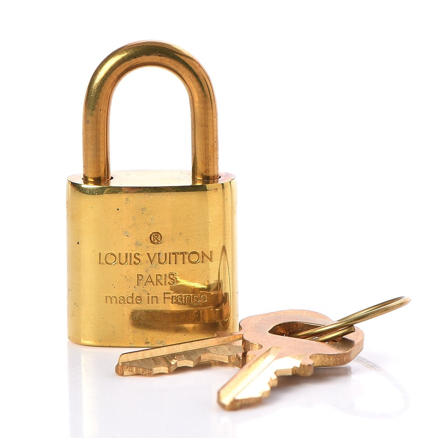 Brass Lock and Key Set #343
