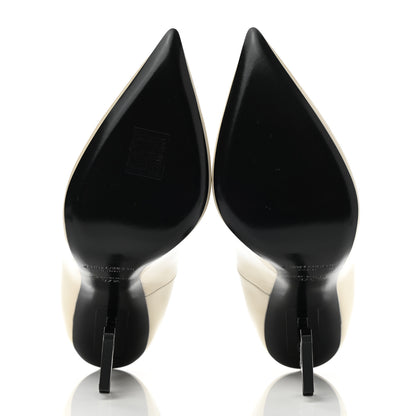 Saint Laurent Patent Opyum 110 Pumps 37.5 Neutro 5 of 8