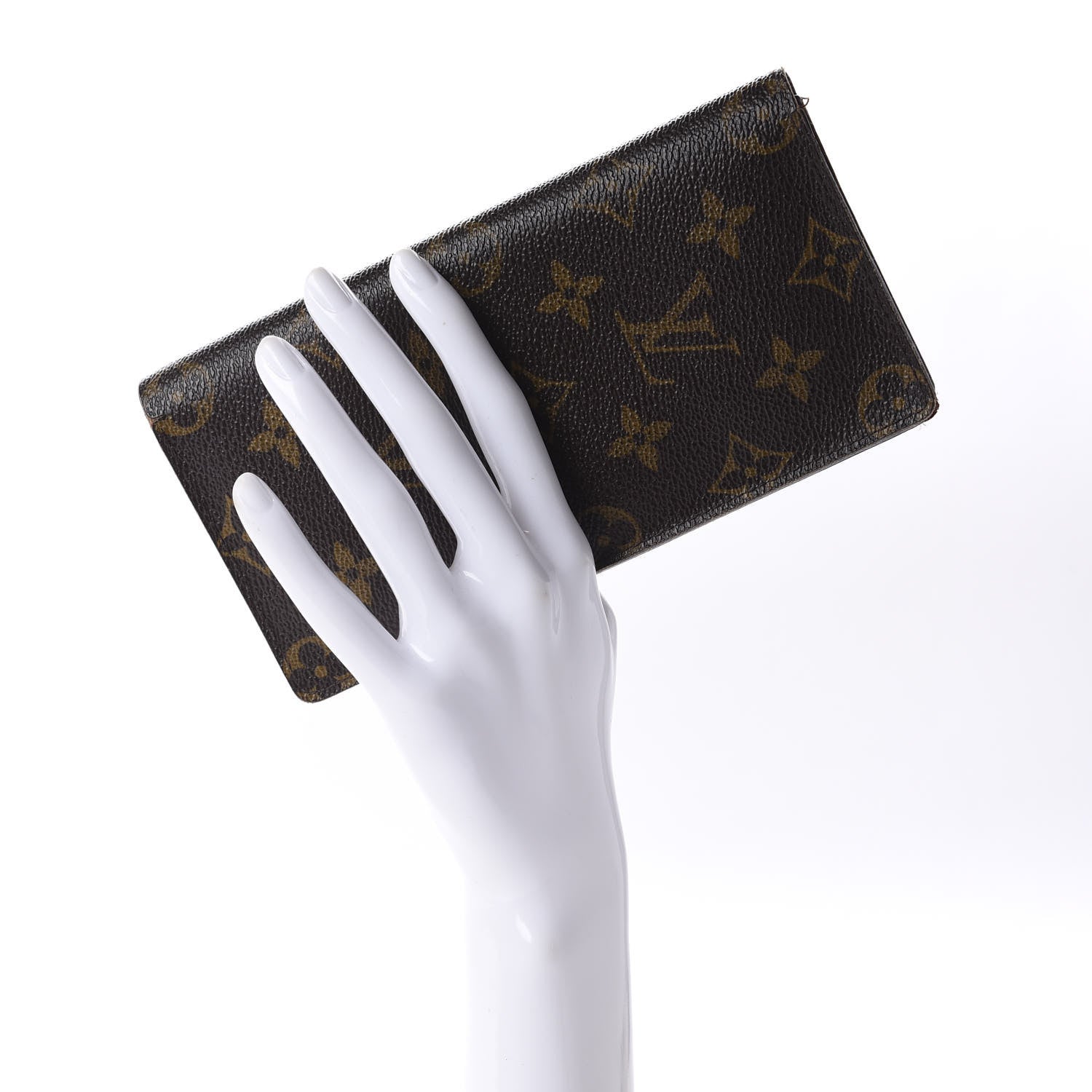 Louis Vuitton Monogram Porte Valeurs Checkbook Wallet 2 of 11