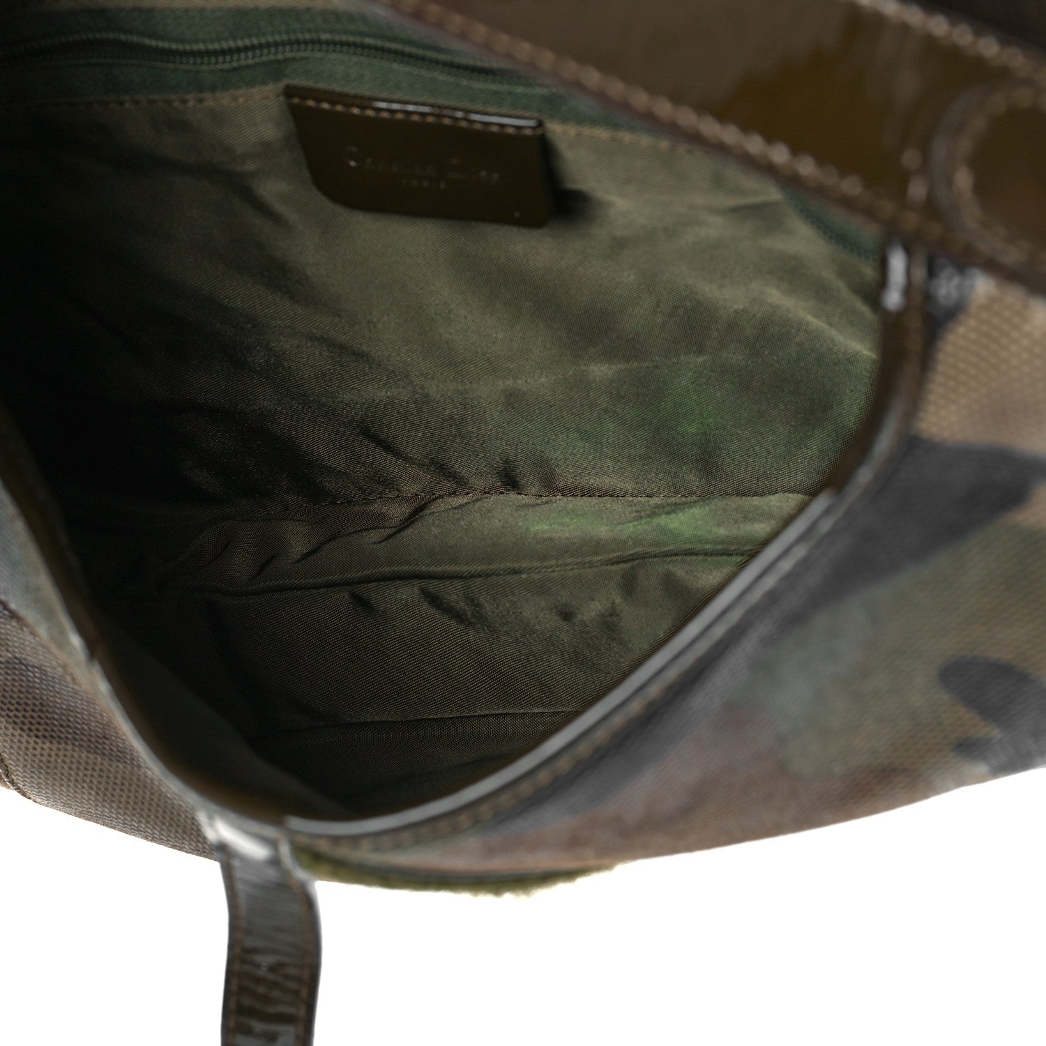 Christian Dior Pixelated Calfskin Camouflage Double Saddle Bag 5 of 11