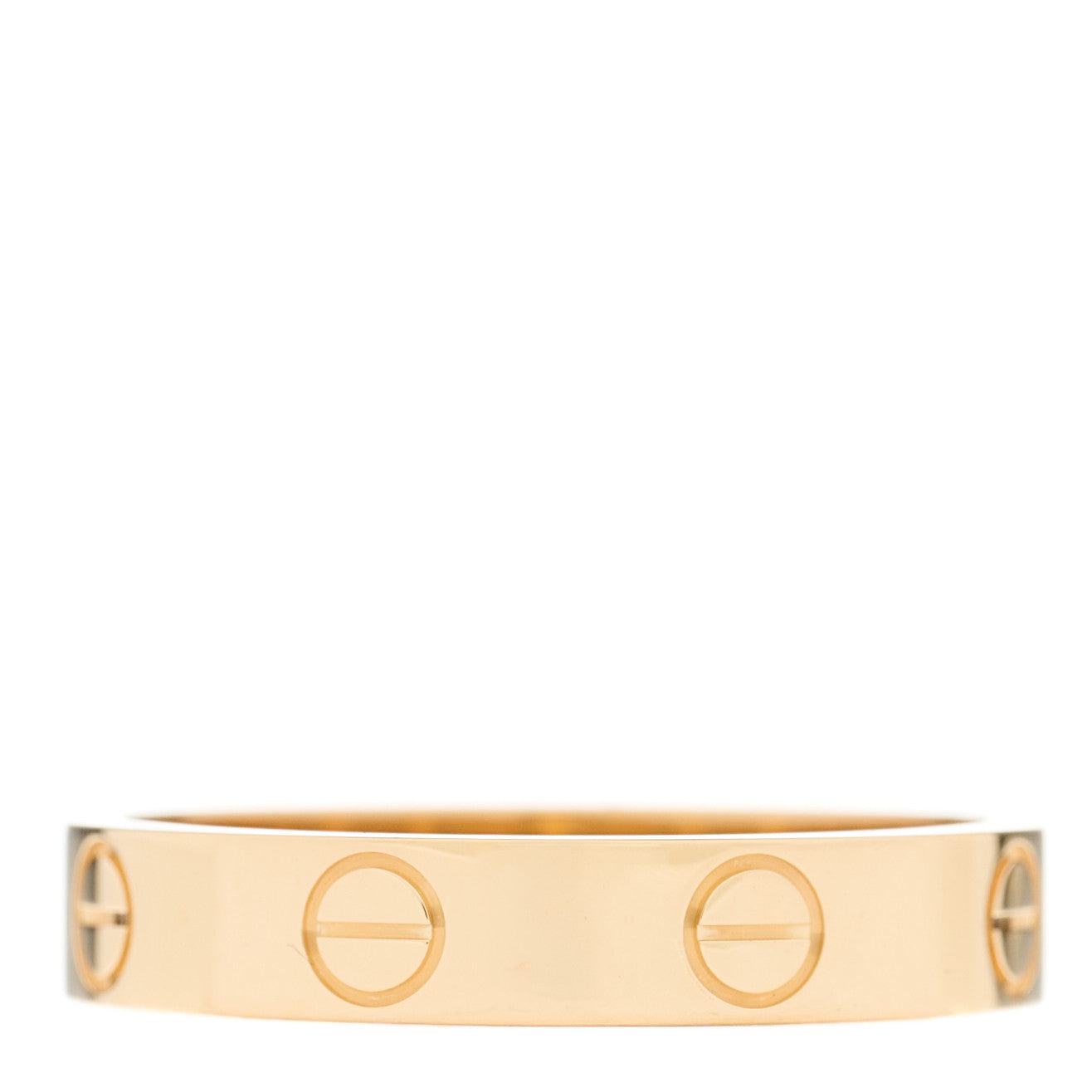Cartier 18K Yellow Gold 3.5mm LOVE Wedding Band Ring 52 6 3 of 4