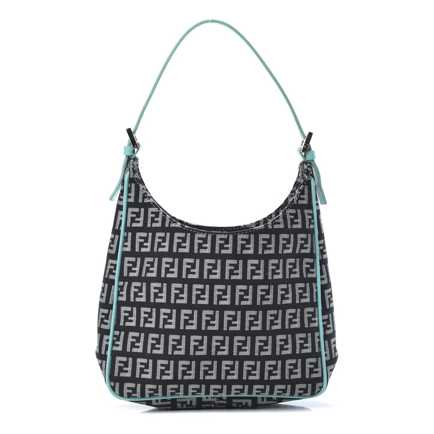 Zucchino Mini Hobo Black White Azzurro