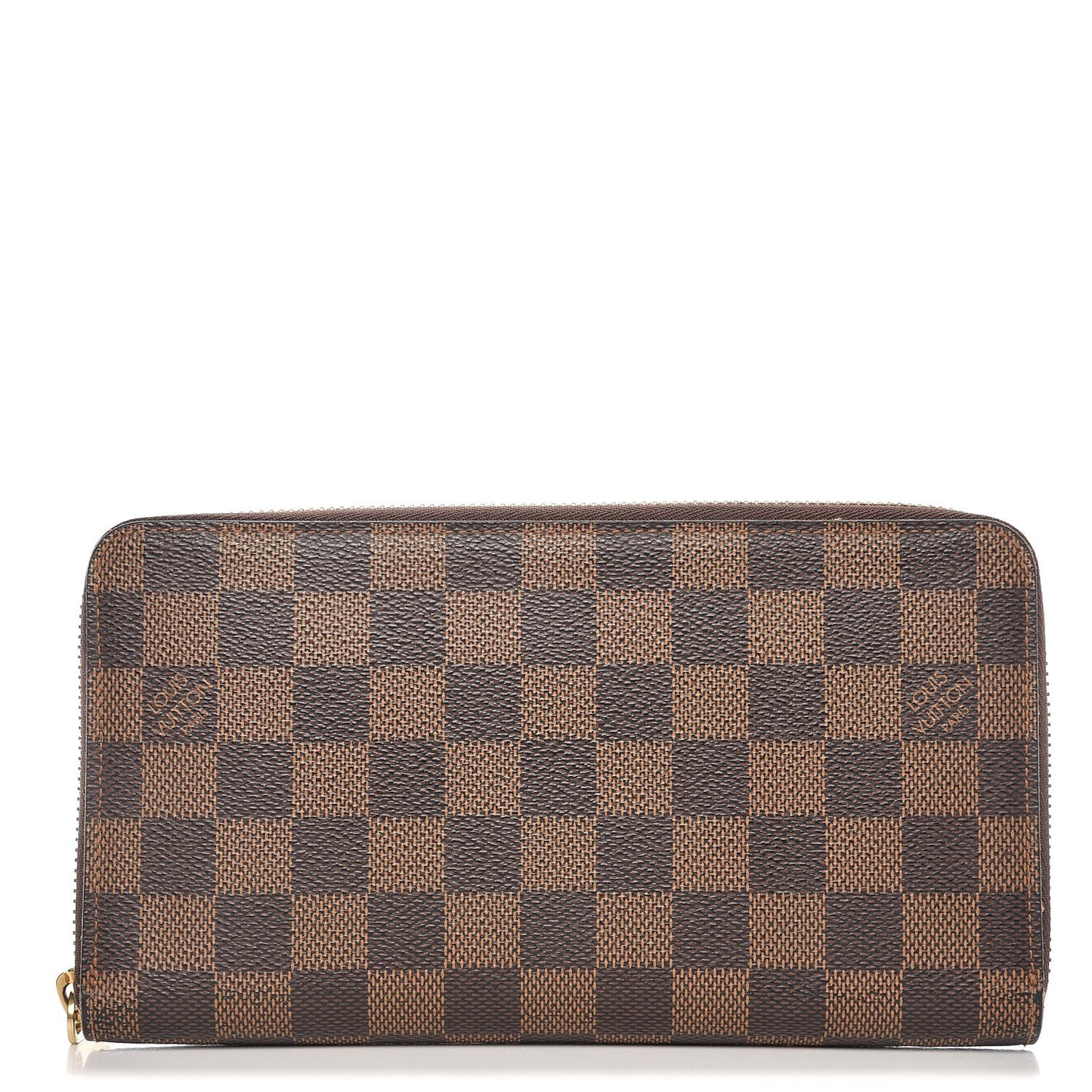 Damier Ebene Zippy Organizer Wallet
