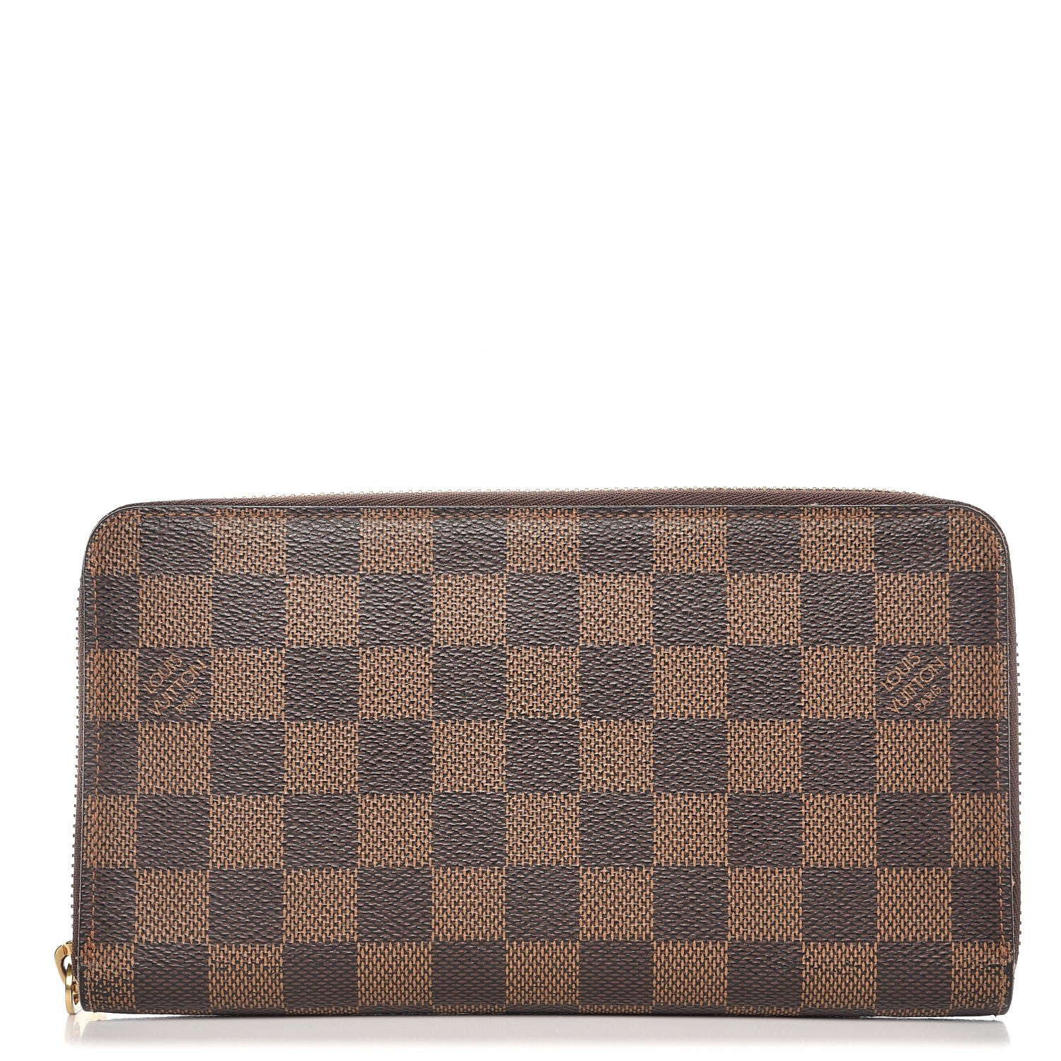 Louis Vuitton Damier Ebene Zippy Organizer Wallet 1 of 11
