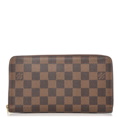 Louis Vuitton Damier Ebene Zippy Organizer Wallet 1 of 11