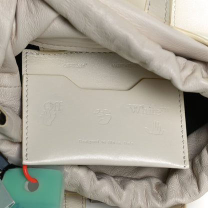 Off-White Calfskin Allen Bucket Bag Beige 6 of 11