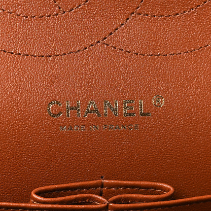 Chanel Caviar Quilted Jumbo Double Flap Light Brown 6 of 9
