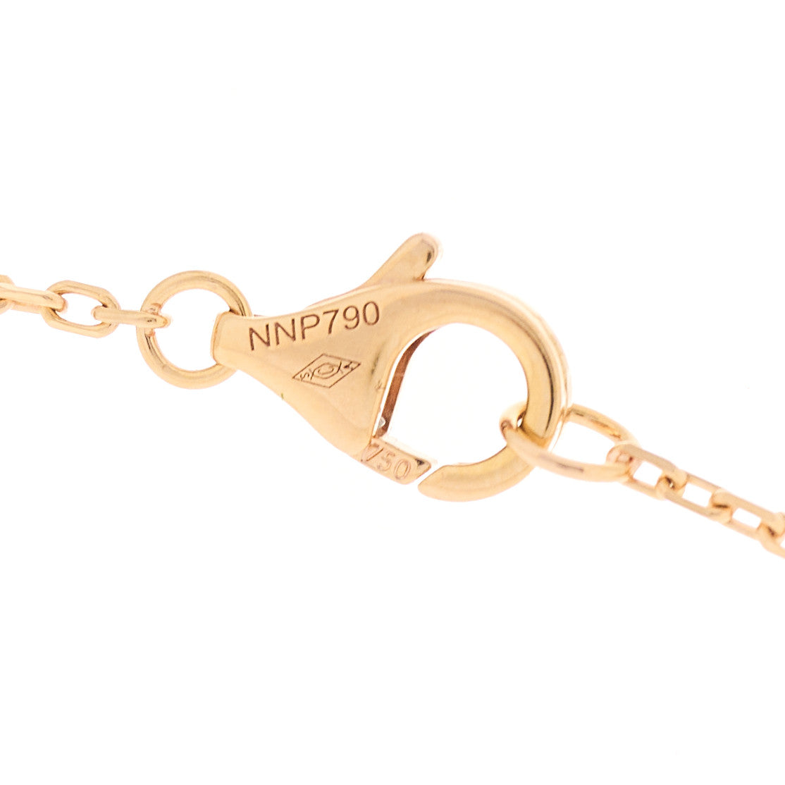 Cartier 18K Pink Gold Diamond Juste Un Clou Paved Pendant Necklace 4 of 7