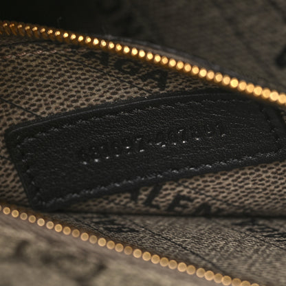 Balenciaga X GUCCI GG Supreme Monogram Small Hourglass Top Handle Bag Beige Ebony 7 of 10