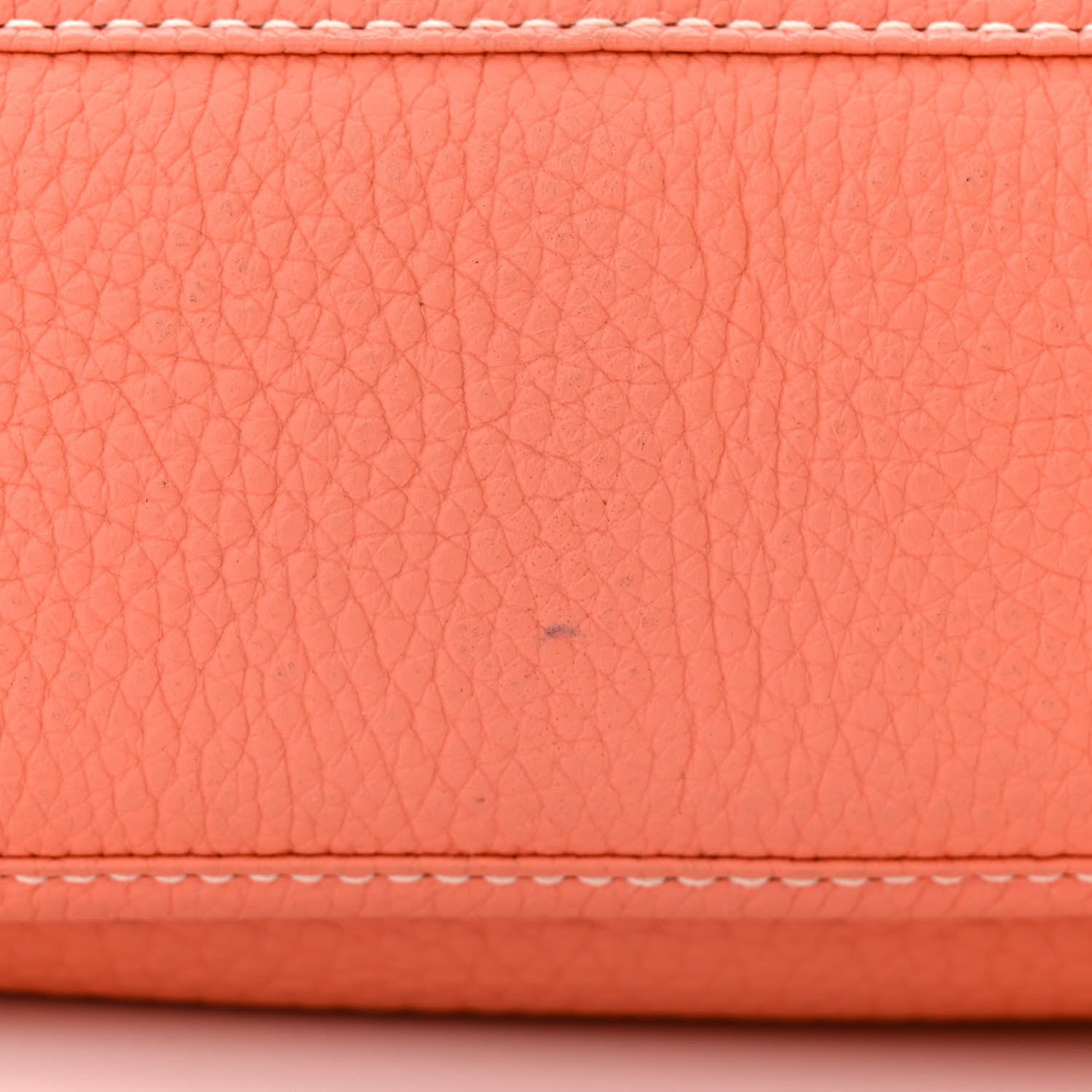 Hermes Taurillon Clemence Evelyne PM Crevette 11 of 11