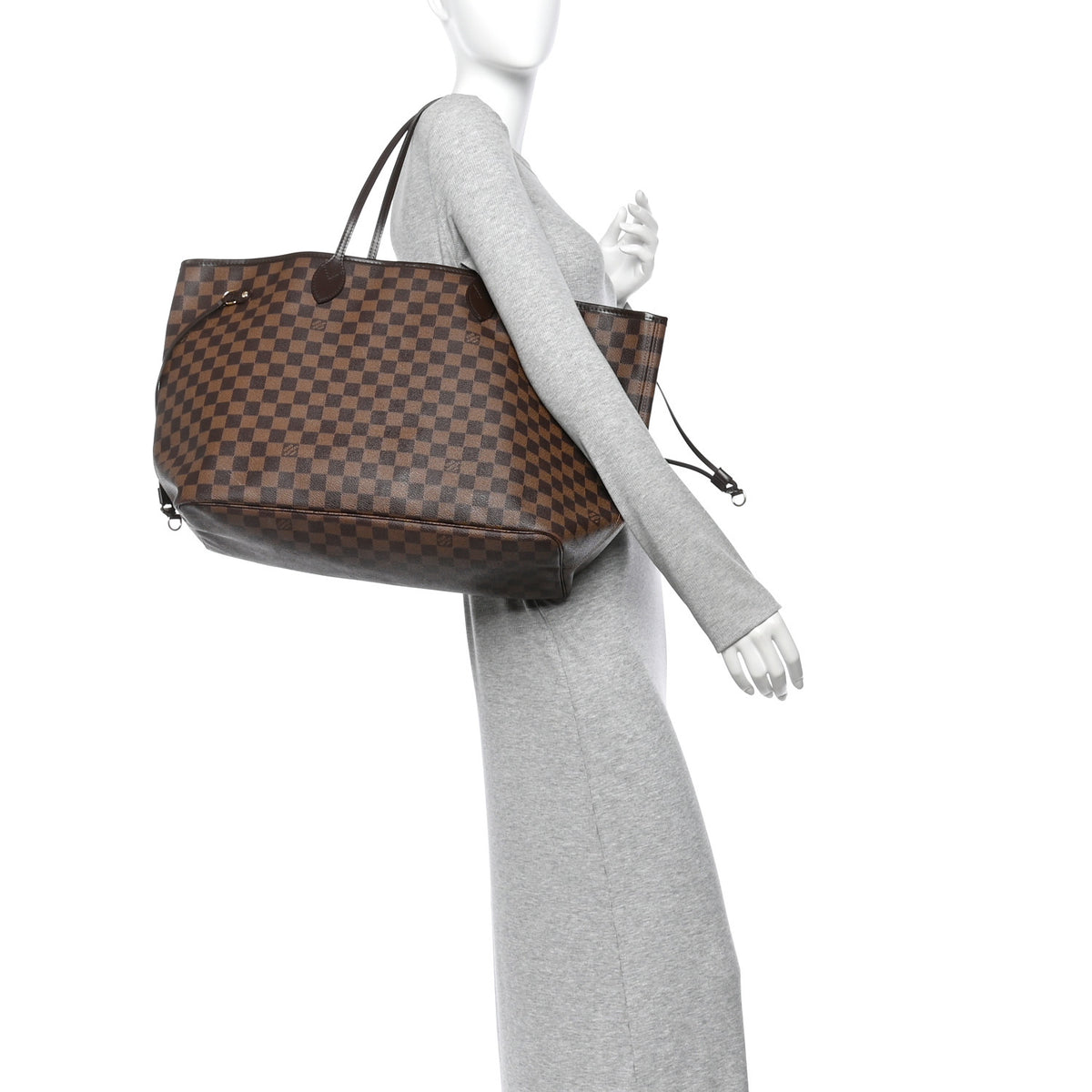 Louis Vuitton Damier Ebene Neverfull GM 2 of 10