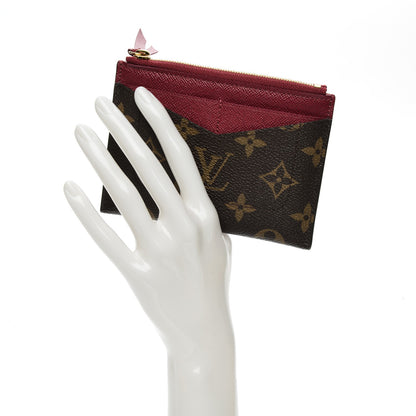 Louis Vuitton Monogram Zipped Card Holder 2 of 7