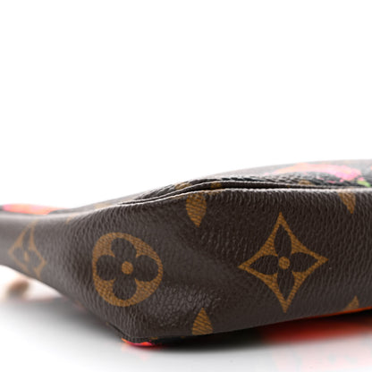 Louis Vuitton Monogram Roses Pochette Accessories 9 of 10