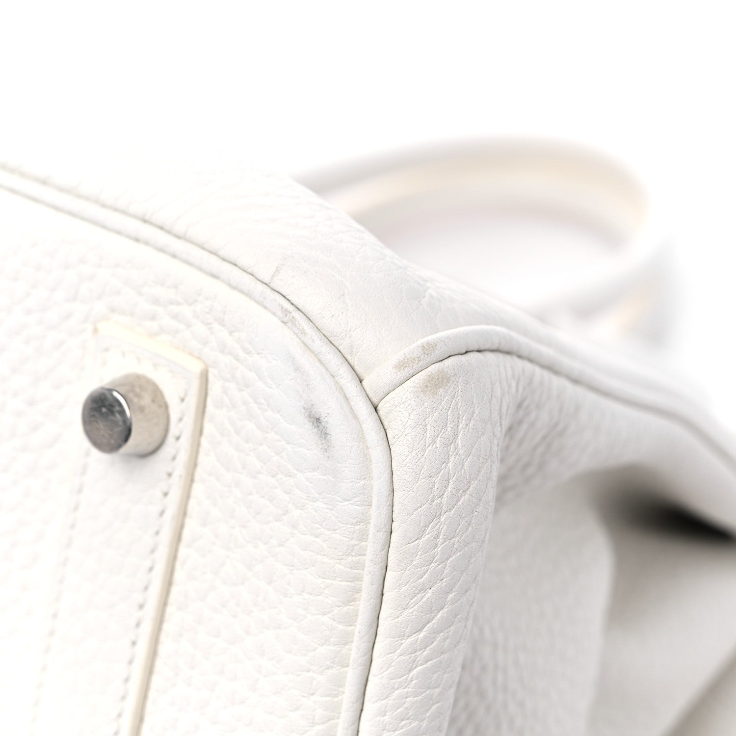 Hermes Togo Birkin 35 White 9 of 14