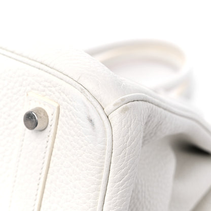 Hermes Togo Birkin 35 White 9 of 14