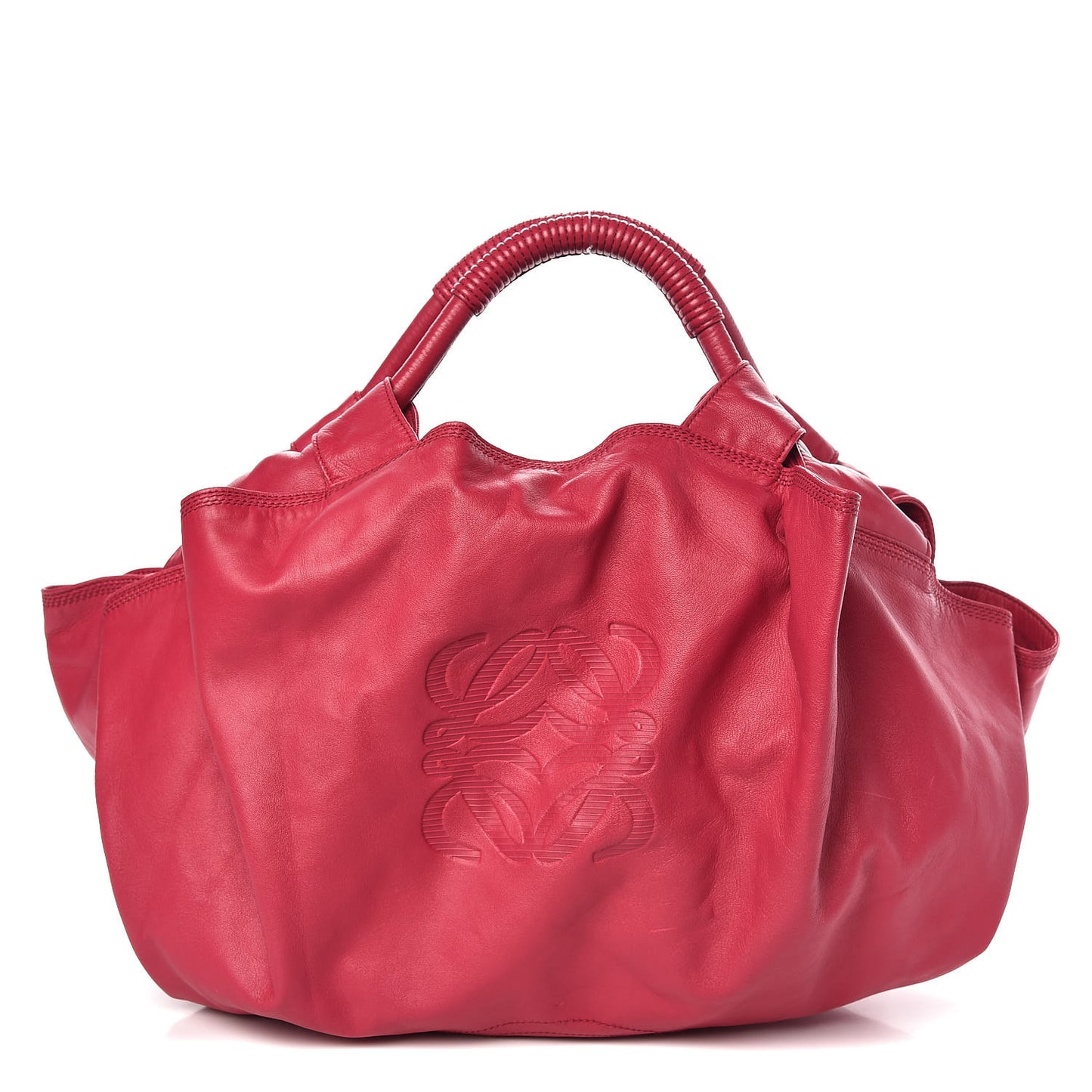 Nappa Aire Shoulder Bag Fuchsia