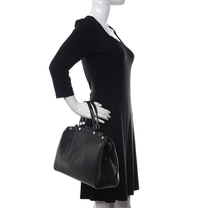 Louis Vuitton Epi Brea MM Black 2 of 13