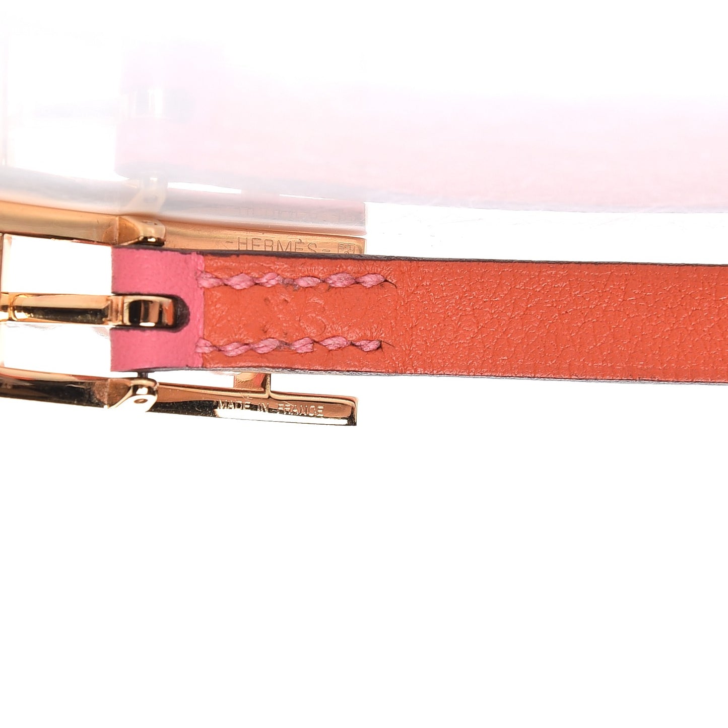 Swift Behapi Double Tour Reversible Bracelet XS Rose Azalee Orange Poppy