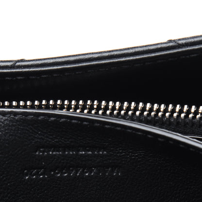Saint Laurent Calfskin Y Quilted Monogram Small Loulou Chain Satchel Black 7 of 12