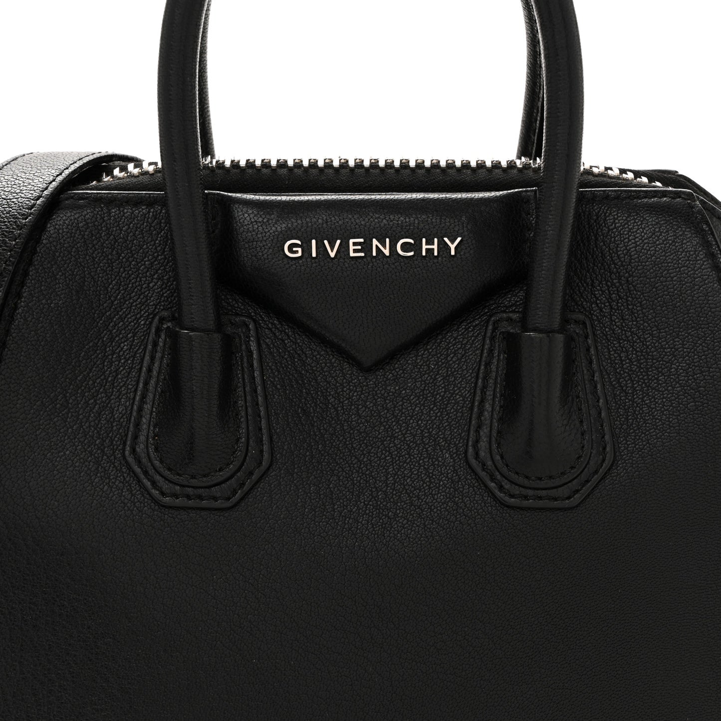 Sugar Goatskin Mini Antigona Black