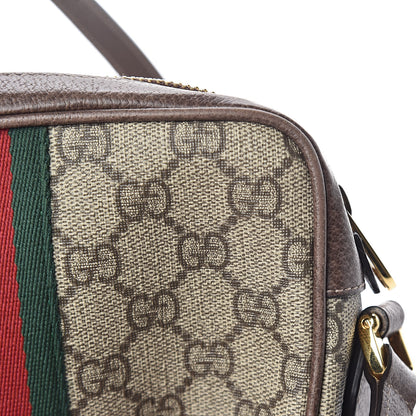 Gucci GG Supreme Monogram Web Mini Ophidia Shoulder Bag Brown 17 of 17
