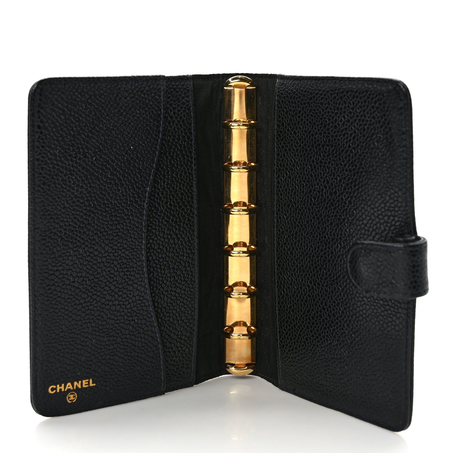 Caviar CC Small Ring Agenda Planner Black