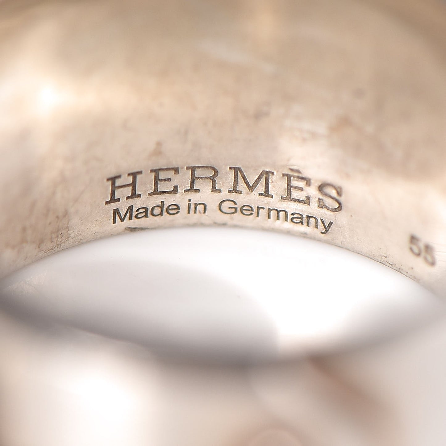Sterling Silver Kelly Lock Ring 55