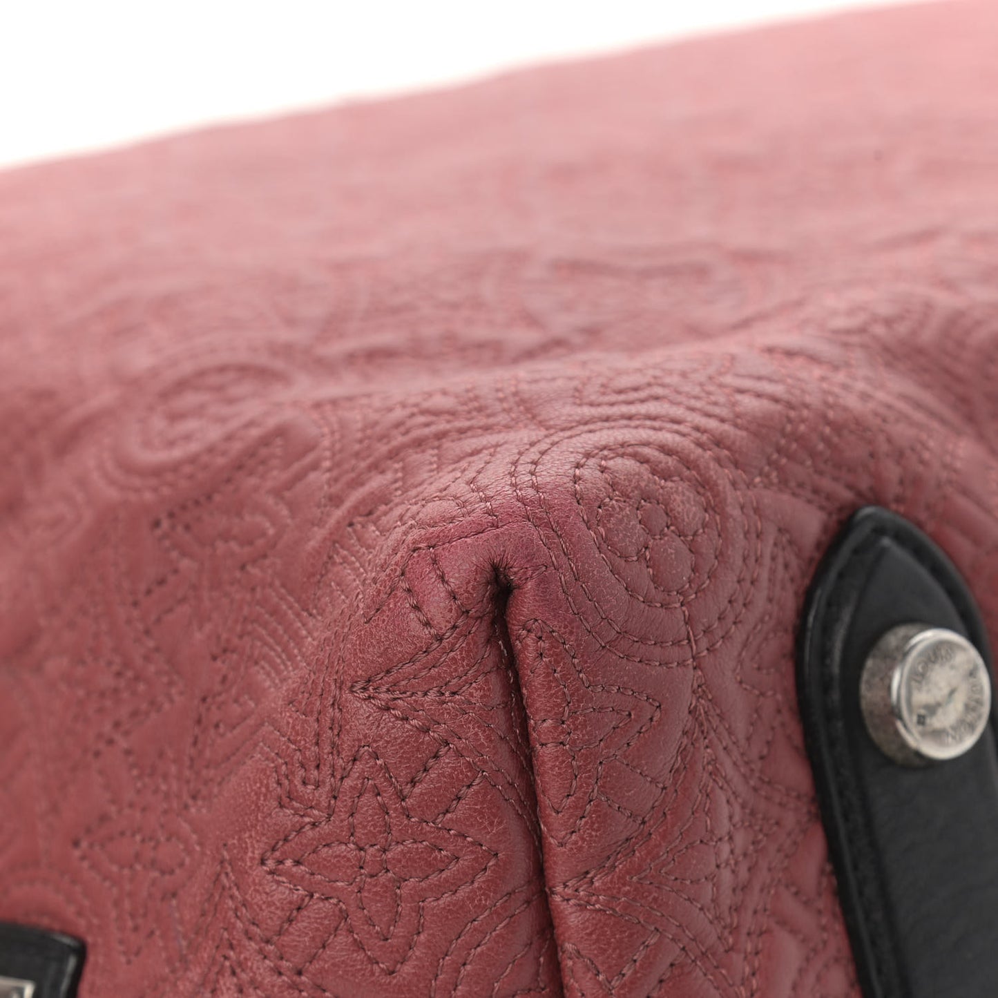 Monogram Lambskin Antheia Hobo PM Framboise