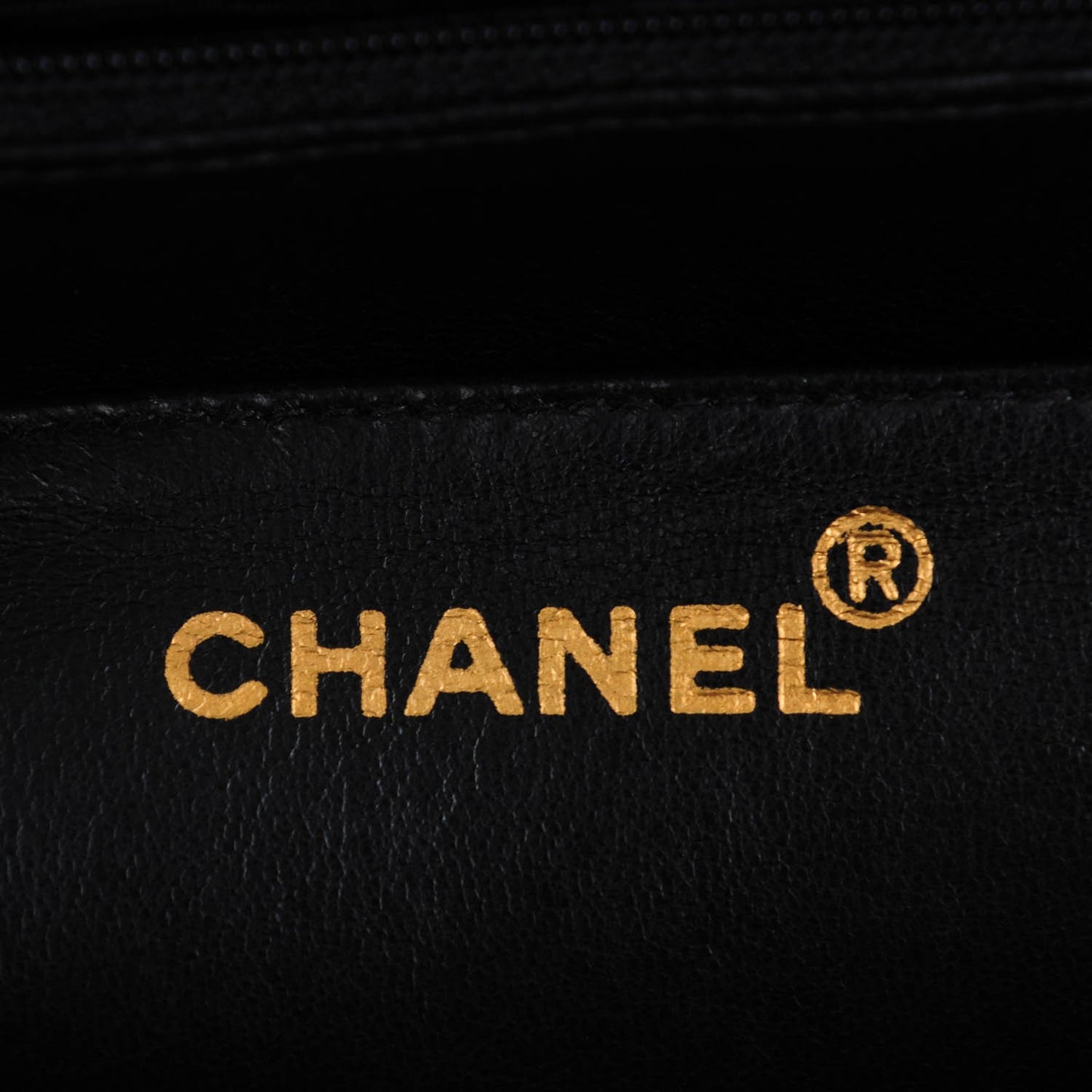 Lambskin Quilted Medium Single Flap Black